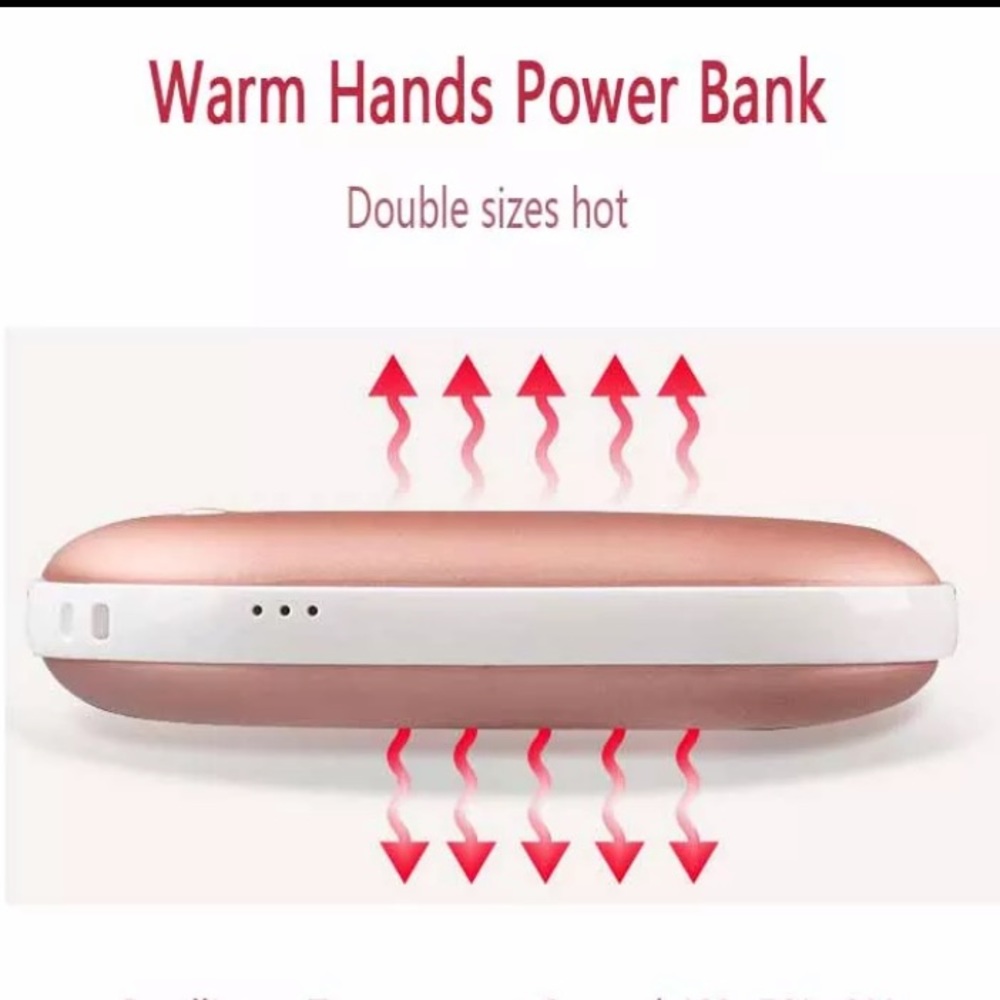 Rechargeable Hand warmer.   Heat on the Go. - Picture 2 of 13